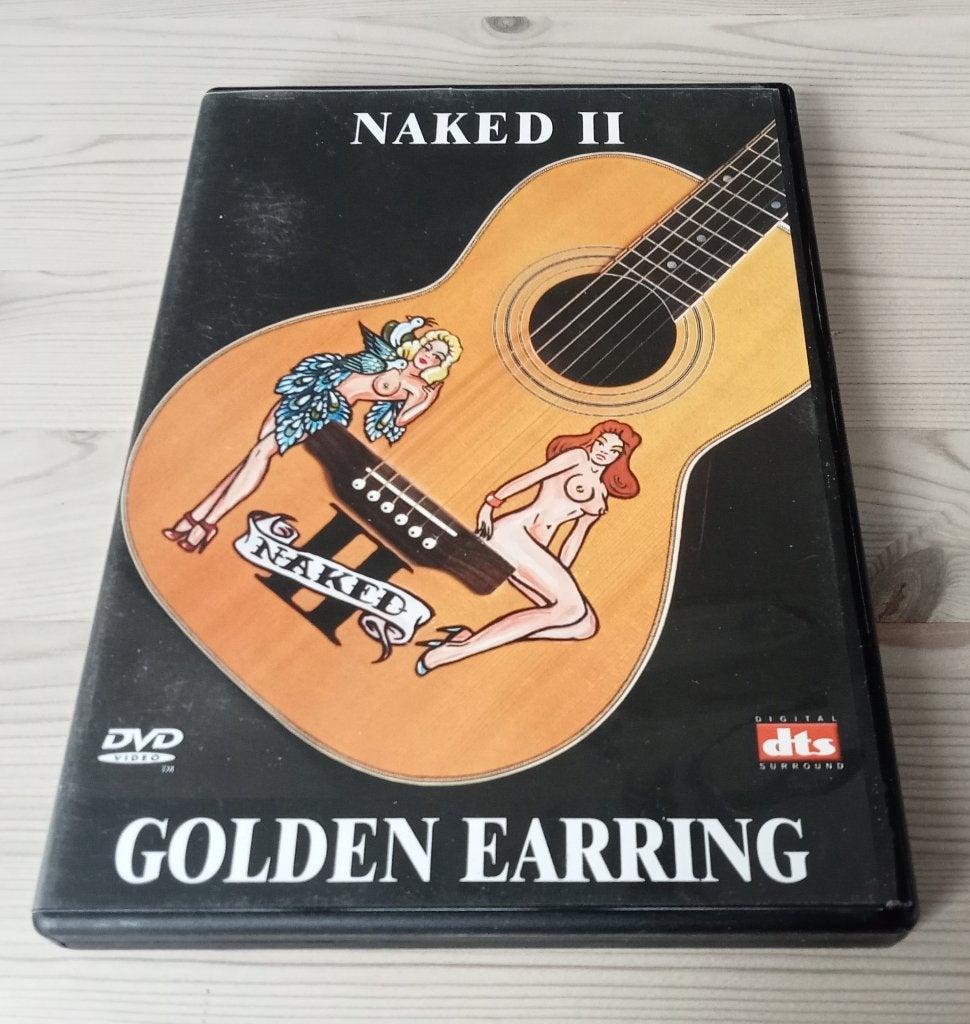Golden Earring: Naked 2. DVD, Alle leeftijden, Ophalen of Verzenden, Zo goed als nieuw
