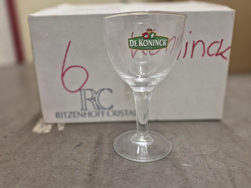 De Koninck bierglas, Verzamelen, Biermerken, Ophalen of Verzenden, Zo goed als nieuw, Glas of Glazen, Overige merken