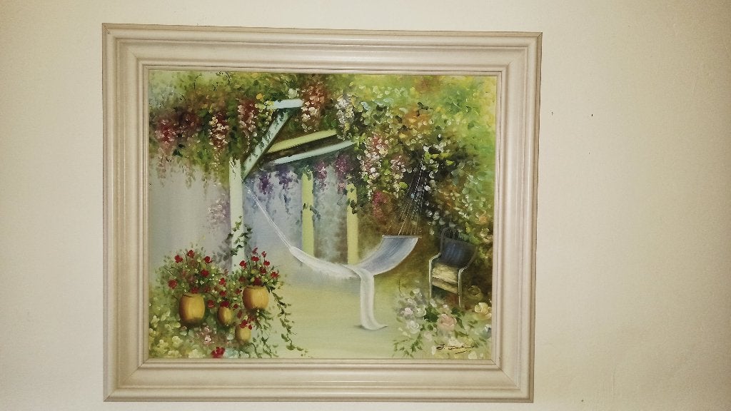 Schilderij Jim Daly., Ophalen