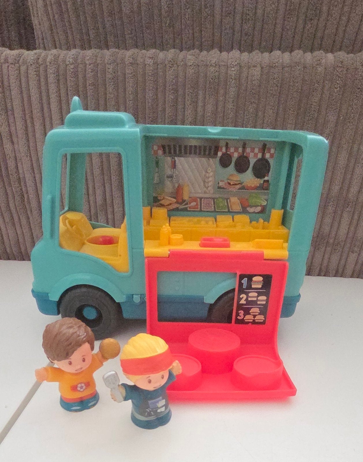 Fisher-Price Little People Food Truck, Ophalen of Verzenden, Zo goed als nieuw