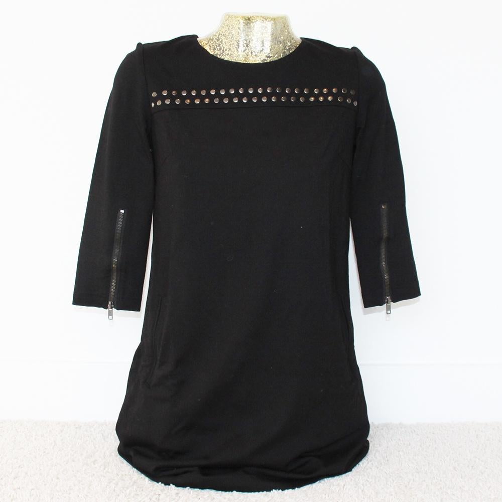 Zeer Mooi Van Den Vos Jurkje - 90 (Maat 38) € 75,-, Kleding | Dames, Jurken, Maat 38/40 (M), Zwart, Van Den Vos, Ophalen of Verzenden