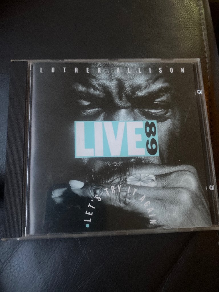 Luther Allison - Live 89 CD (Bluesrock), Bluesrock, Ophalen of Verzenden, Zo goed als nieuw, Live-album