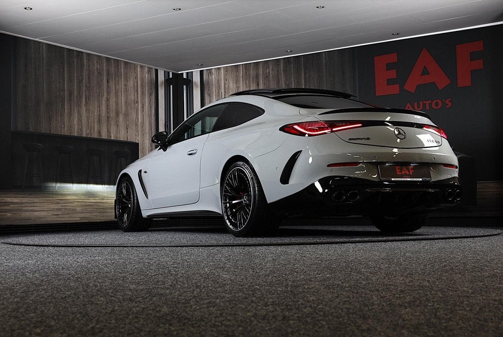 Mercedes-Benz CLE Coupé AMG 53 4MATIC+ / Performance Stoele, Auto's, Mercedes-Benz, Automaat, Gebruikt, Zwart, 4 stoelen