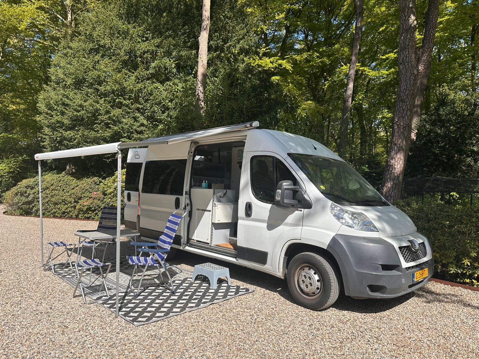 2 Persoons camper met stapelbed!, Overige merken, Chemisch toilet, Buscamper of Camperbus, Koelkast