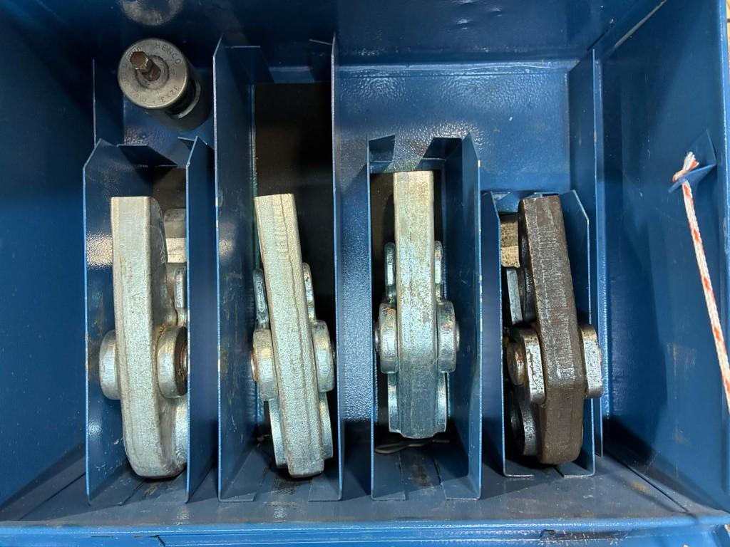 koffer met henco TH persbekken 16, 20, 26 & 32, Doe-het-zelf en Verbouw, Gereedschap | Handgereedschap, Ophalen of Verzenden