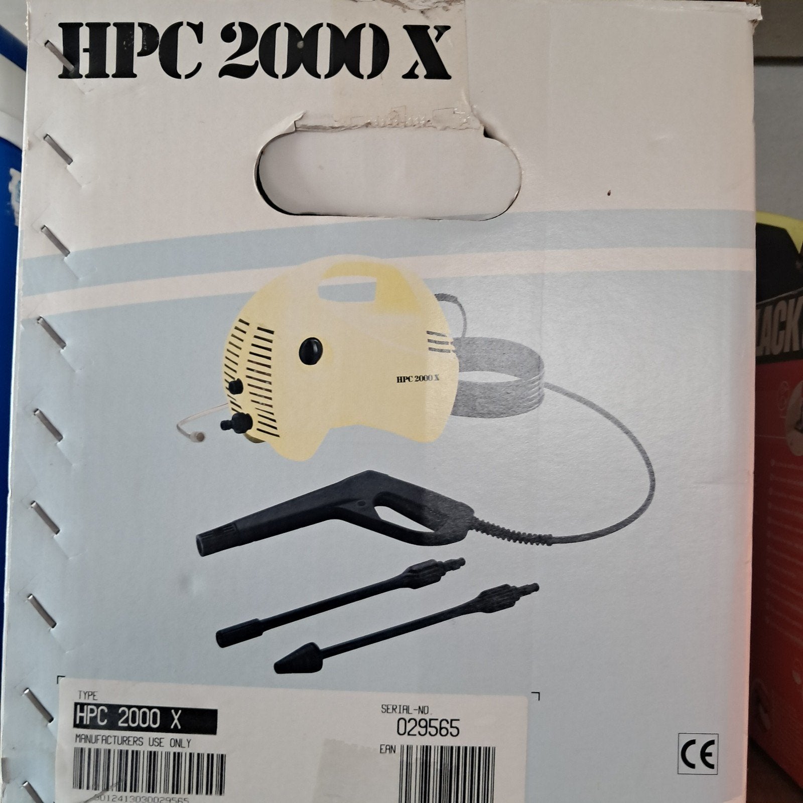 HPC 2000 X Hogedrukreiniger - Max 100 bar, Doe-het-zelf en Verbouw, Ophalen of Verzenden