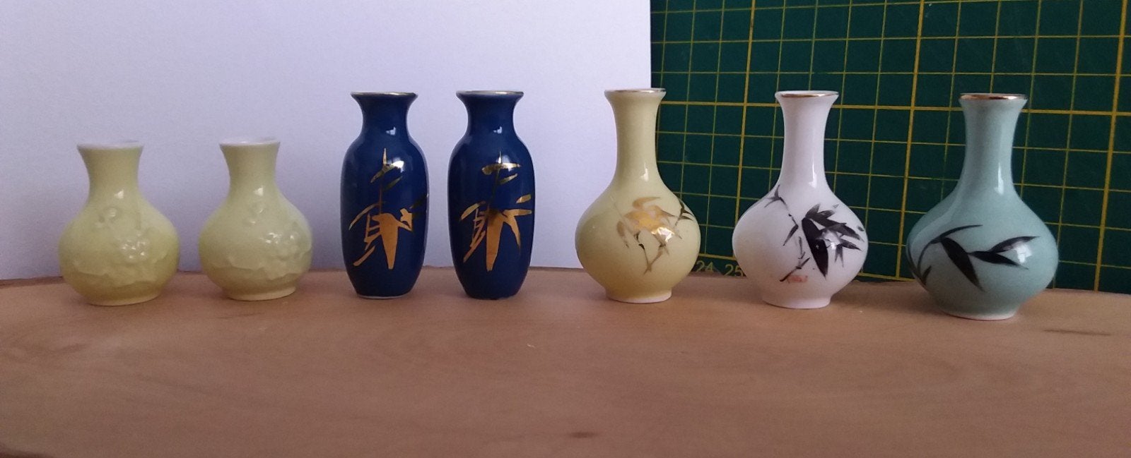 minivaasjes letterbak/poppenhuis, Ophalen of Verzenden, Zo goed als nieuw