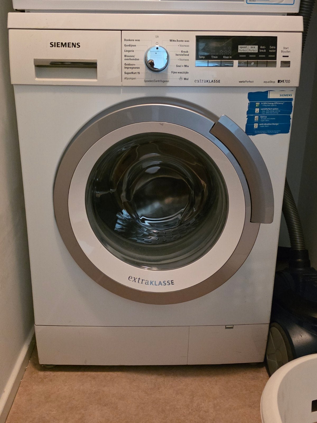 Siemens VarioPerfect iQ700 Wasmachine - ExtraklaSSe, Ophalen