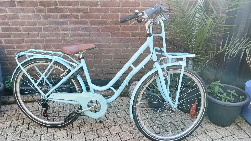 Meisjesfiets fiets meisjes 6 versnellingen, Fietsen en Brommers, Fietsen | Meisjes, Ophalen, Gebruikt, 20 inch, Versnellingen