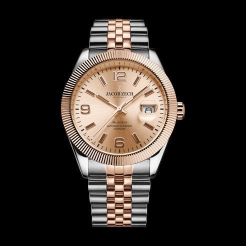 Jacob Zech Original Munich Z2.1530.006 Herenhorloge, Overige merken, Staal, Staal, Polshorloge
