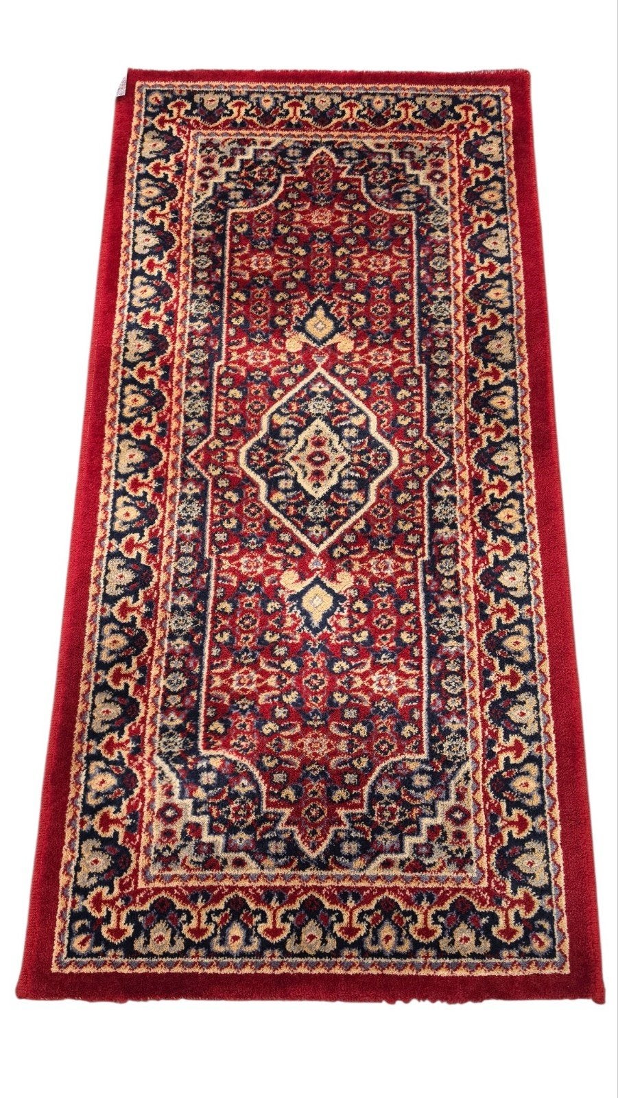 Vintage oosters wol Bidjar vloerkleed medallion 60x131cm