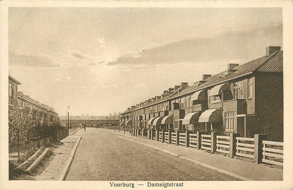 388-350-005 Voorburg Damsigtstraat, Verzenden, Voor 1920, Zuid-Holland