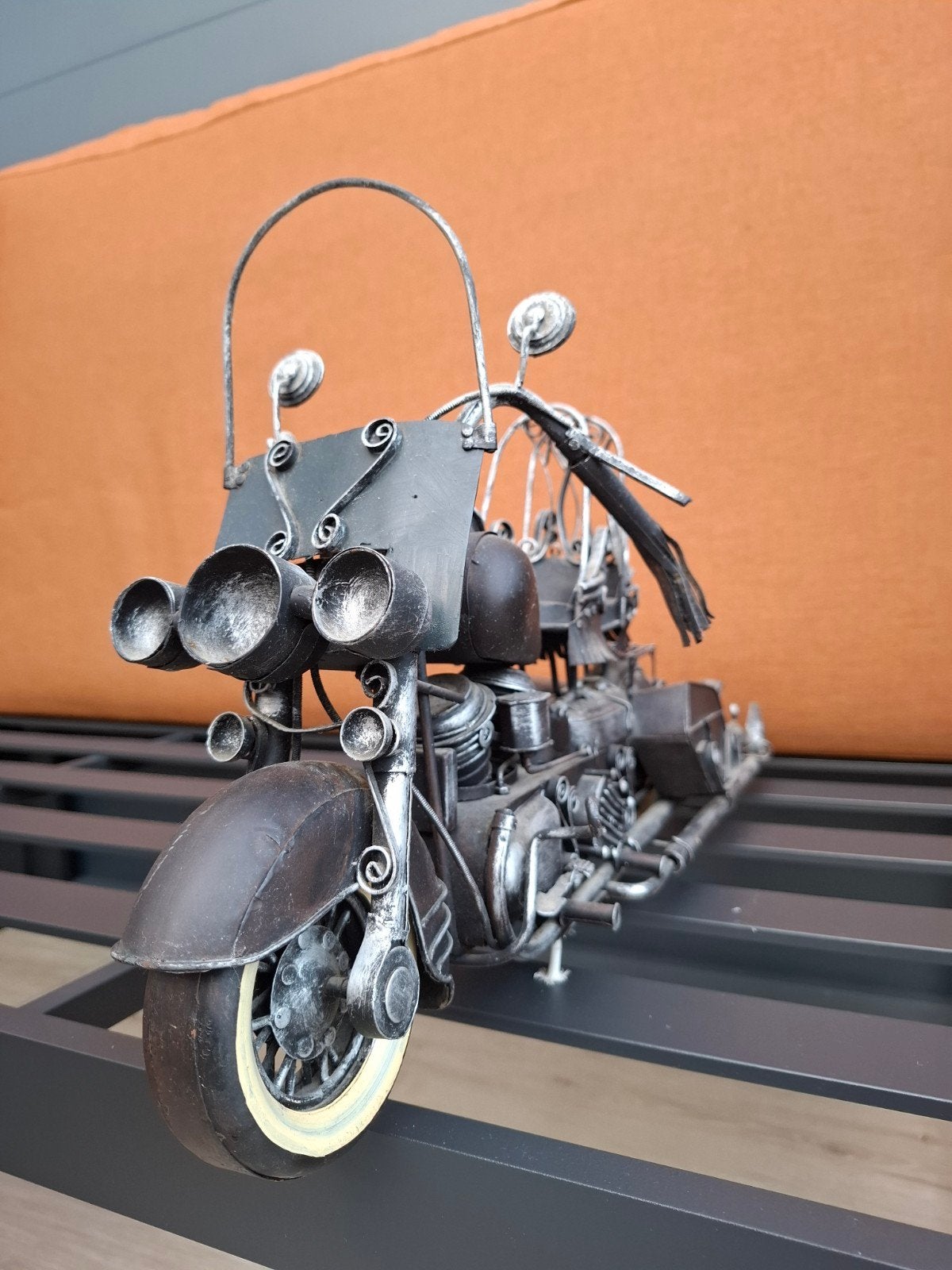 Uniek Fantasie Model Motor van Staal - Handgemaakt, Ophalen of Verzenden