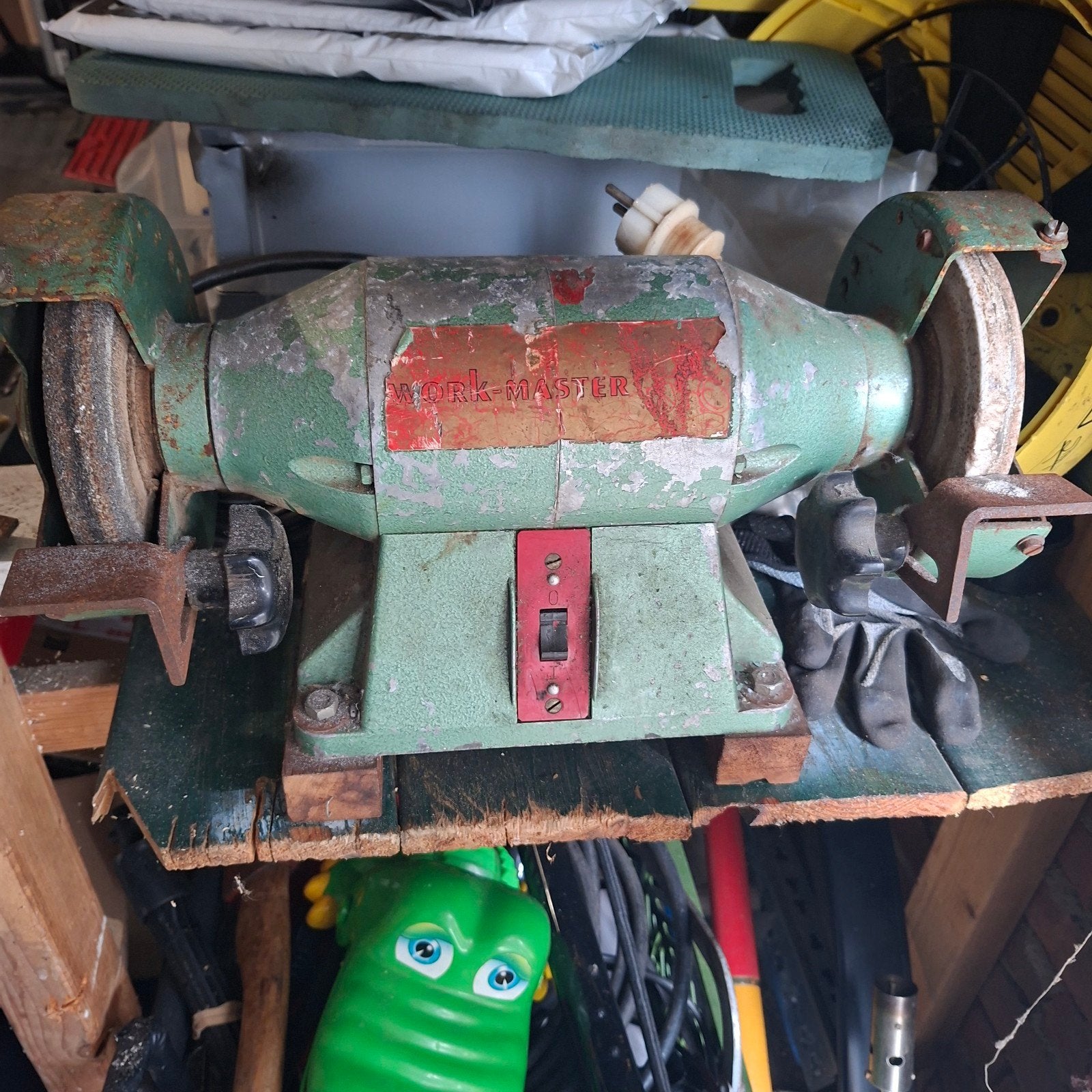 Work-Master Tafel Tool Slijpmachine, Doe-het-zelf en Verbouw, Ophalen of Verzenden, Gebruikt, Overige typen, Overige merken