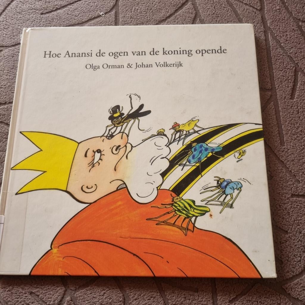 Hoe Anansi de ogen van de koning opende, Boeken, Ophalen of Verzenden, Gelezen, Olga Orman, Fictie algemeen