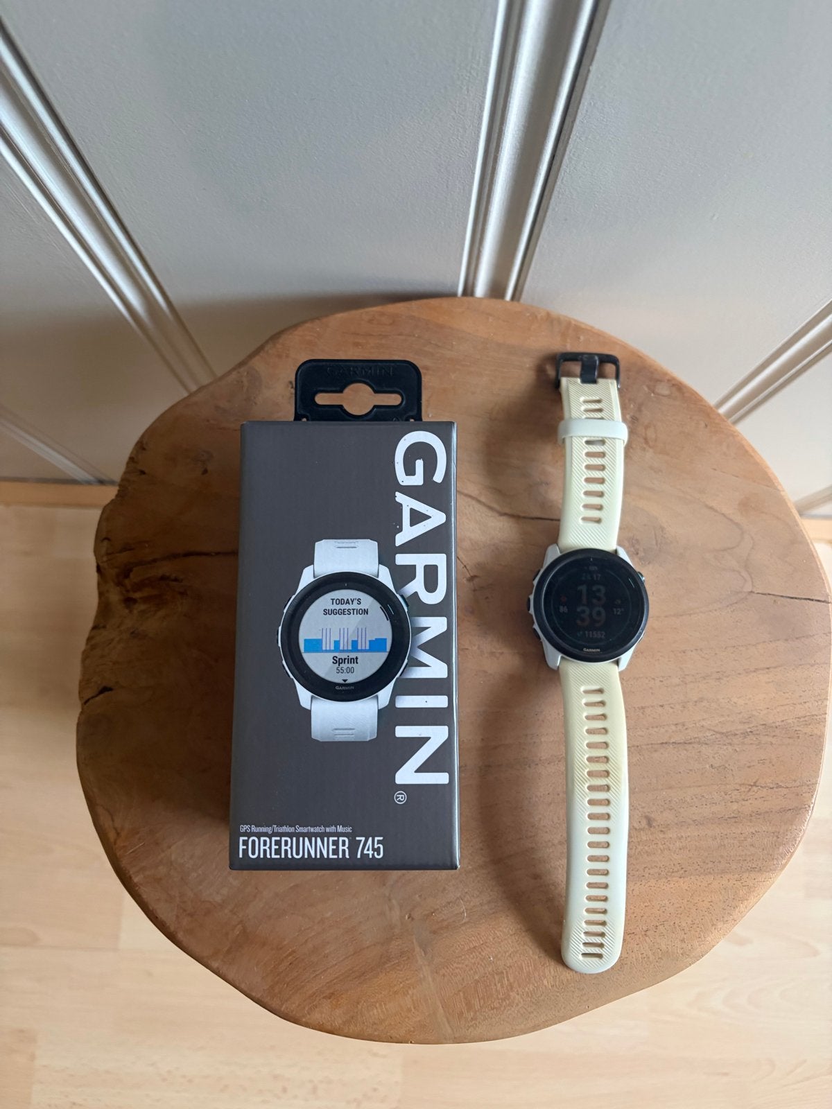 Garmin Forerunner 745, Afstand, Wit, Ophalen of Verzenden, Zo goed als nieuw