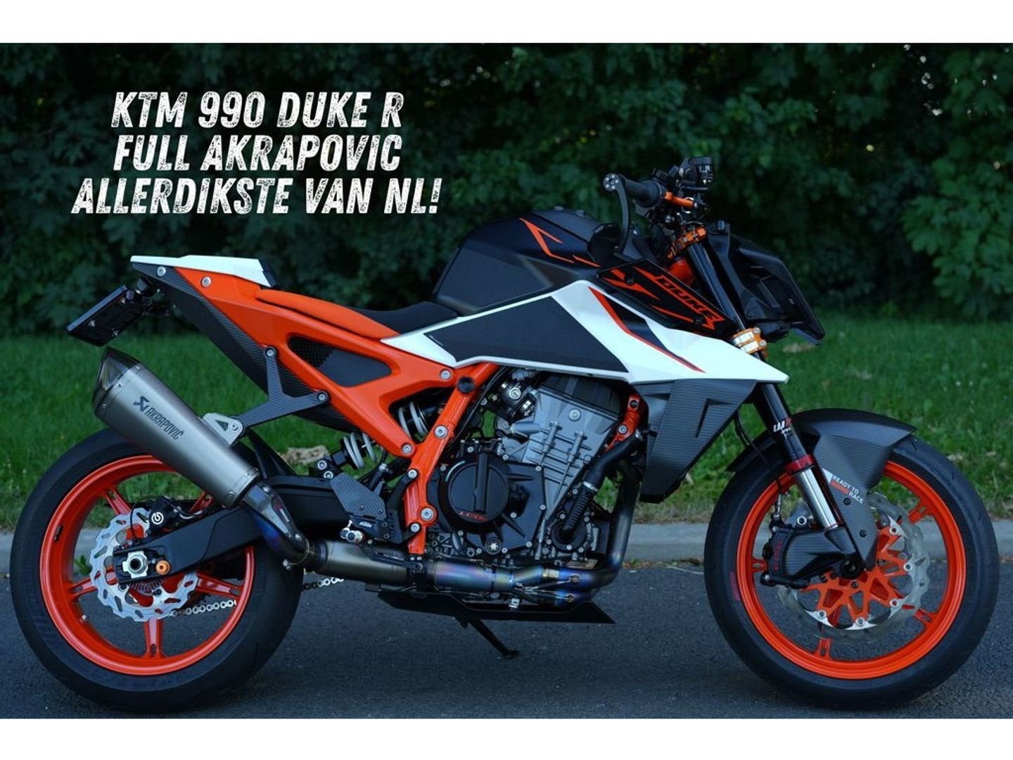 KTM 990 Duke R | Akrapovic | FULL OPTION !, Motoren, Motoren | KTM, Bedrijf, Naked bike, meer dan 35 kW, 2 cilinders, Motorrijbewijs A