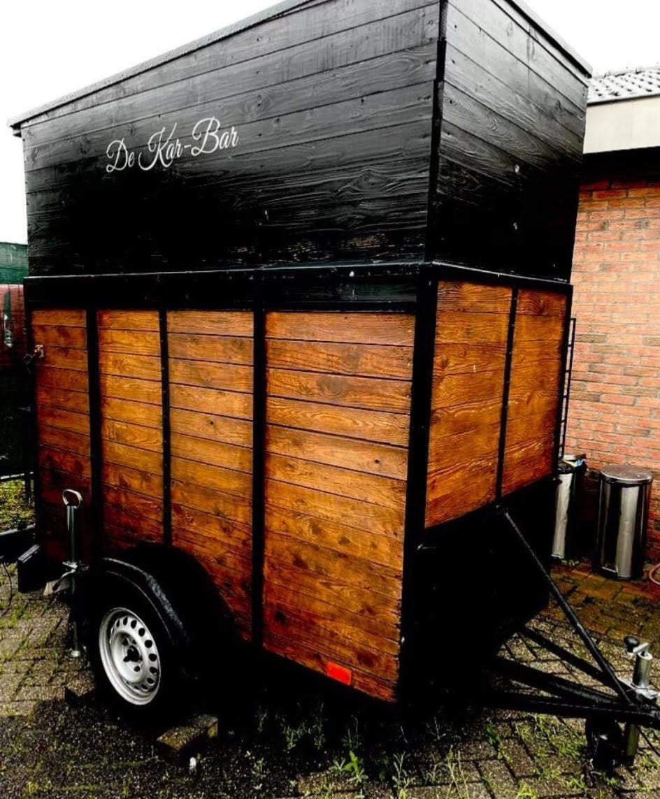 Unieke Mobiele Bar 'De Kar-Bar' te Koop, Ophalen of Verzenden, Gebruikt