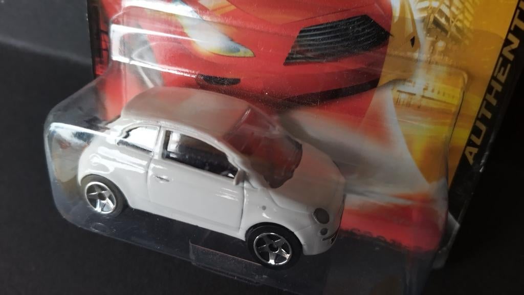 Fiat 500 1:55 Majorette Pol, Majorette sas, Auto, Verzenden, Nieuw