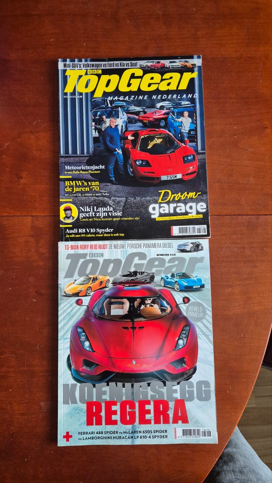 TopGear Magazine Nederland - 136 & 138, Boeken, Ophalen