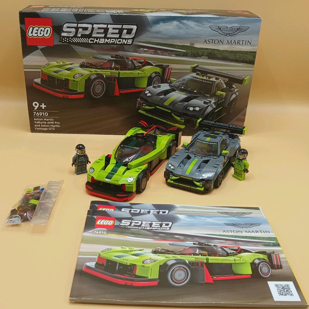 Lego Speed Champions, 76910 Aston Martin Duo-set. **ZGAN**, Lego, Zo goed als nieuw, Compleet, Complete set