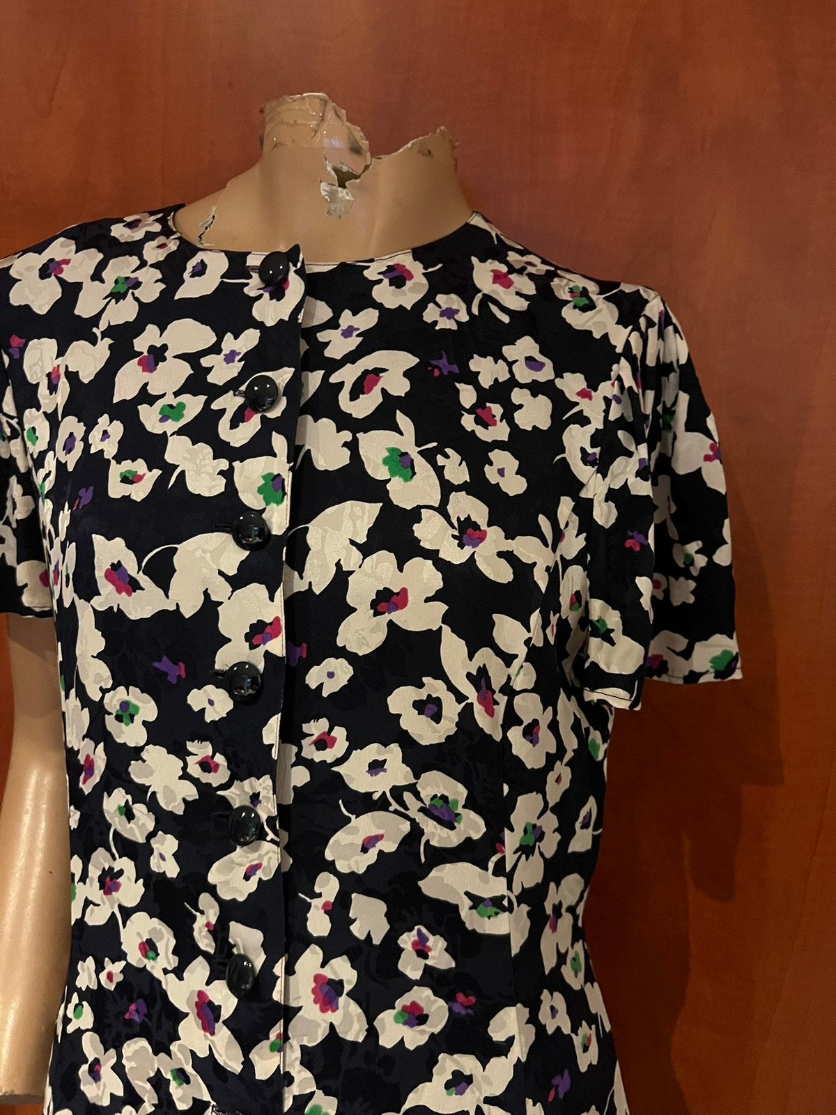 LOUIS FERAUD  Zijden Jurk Maat M - Origineel & Z.G.A.N., Kleding | Dames, Maat 38/40 (M), G, R, Zwart