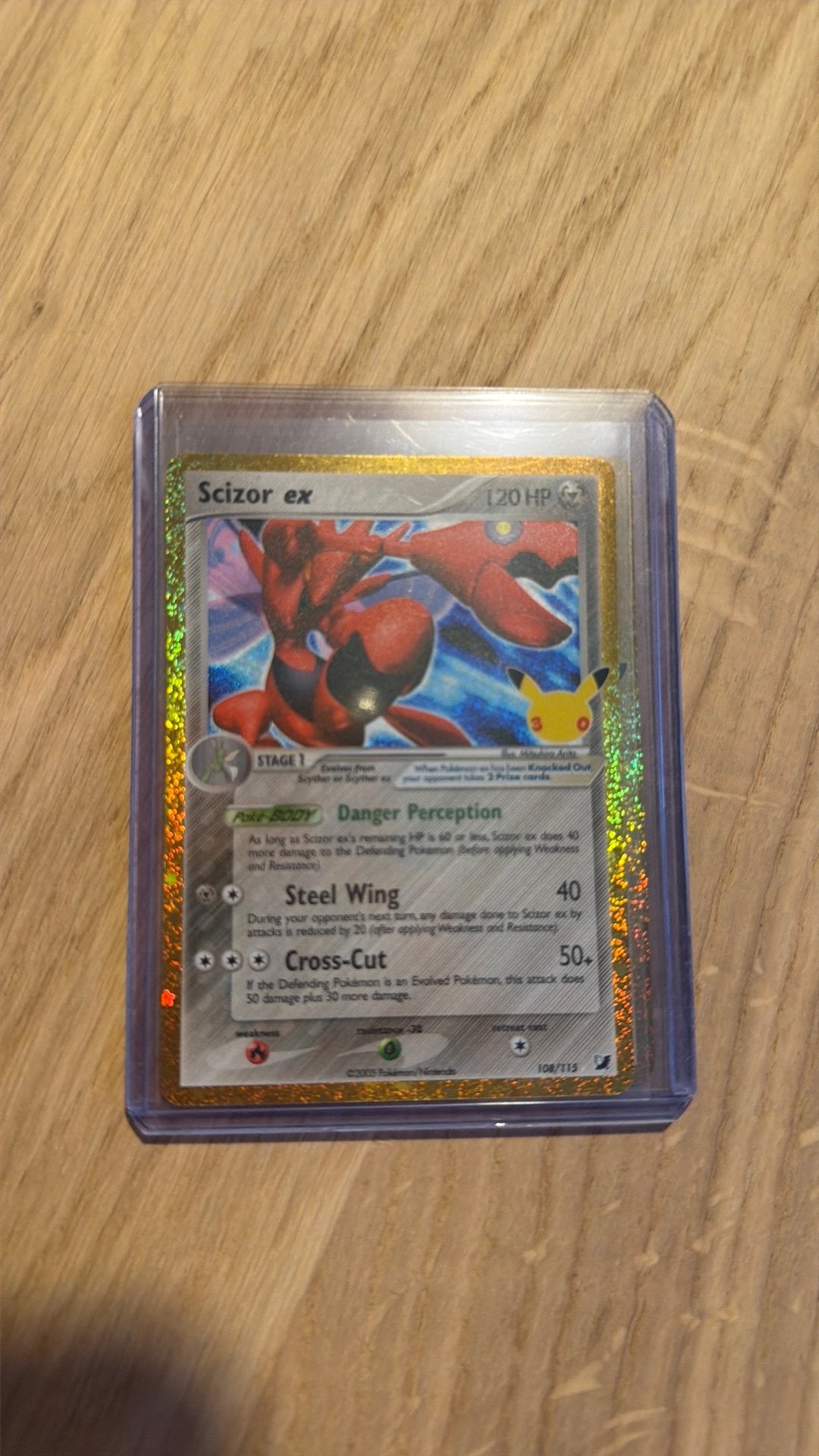 Scizor ex 108/115 30th, Hobby en Vrije tijd, Ophalen of Verzenden, Zo goed als nieuw