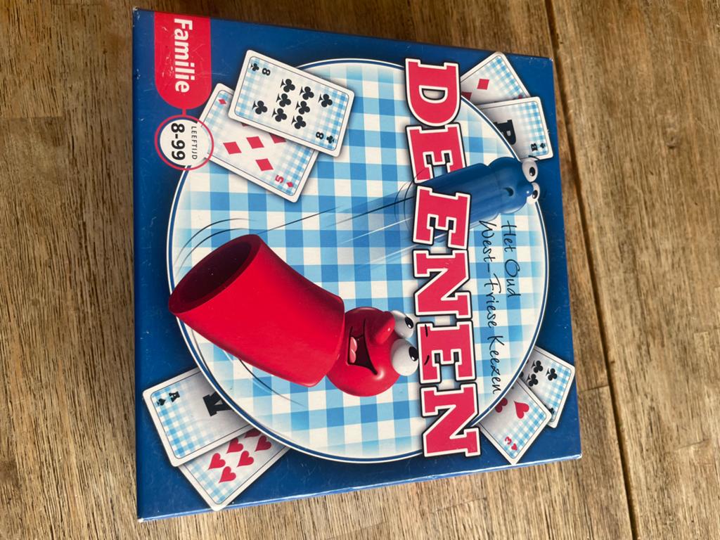 DEENEN: Het Oud West-Friese Keezen Bordspel, Drie of vier spelers, Ophalen of Verzenden, Gebruikt