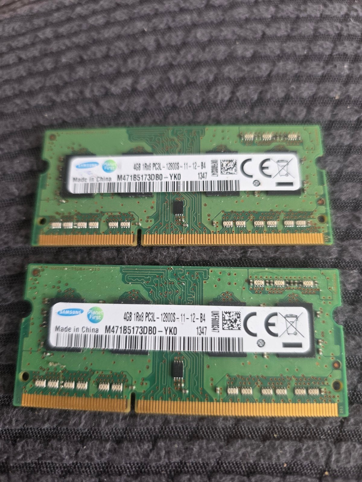 4gb 12800s ddr3 ram samsung laptop ram geheugen, Ophalen of Verzenden, Zo goed als nieuw, DDR3, Laptop