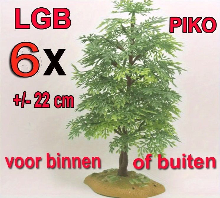 Bomen voor LGB PIKO voor binnen/buiten schaal G 22cm, Ophalen of Verzenden, Gelijkstroom of Wisselstroom, LGB