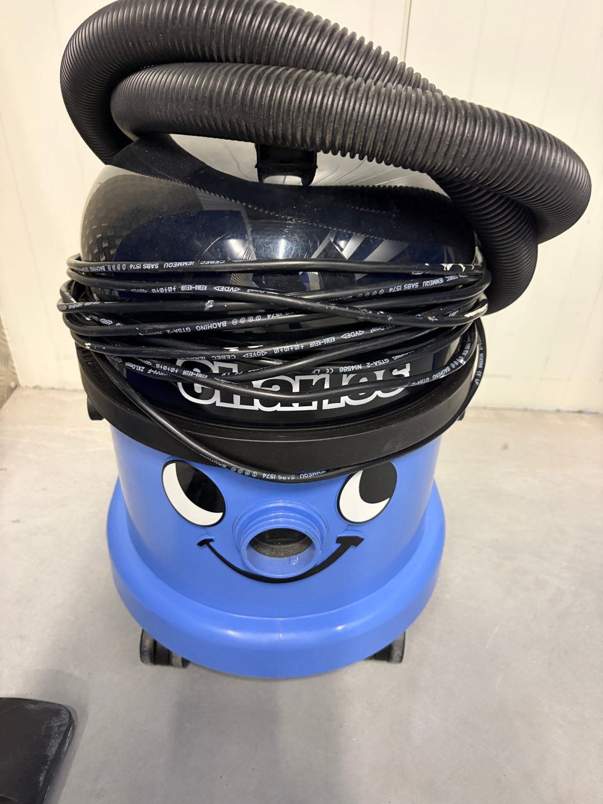 Numatic Henry Stofzuiger - Blauw, Goede Staat, Witgoed en Apparatuur, Inclusief accessoires, Gebruikt, Numatic, Sledestofzuiger