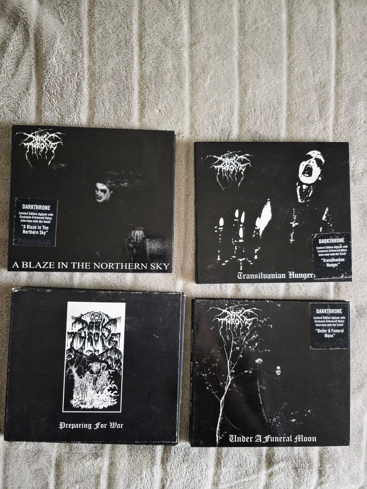 Darkthrone CDs - True Norwegian Black Metal, Cd's en Dvd's, Inclusief boekje, Boxset, Ophalen of Verzenden, Zo goed als nieuw