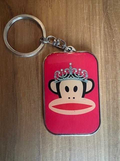 Mooie nieuwe sleutelhanger van Paul Frank met strasssteentje, Verzamelen, Sleutelhangers, Ophalen of Verzenden, Nieuw, Merk
