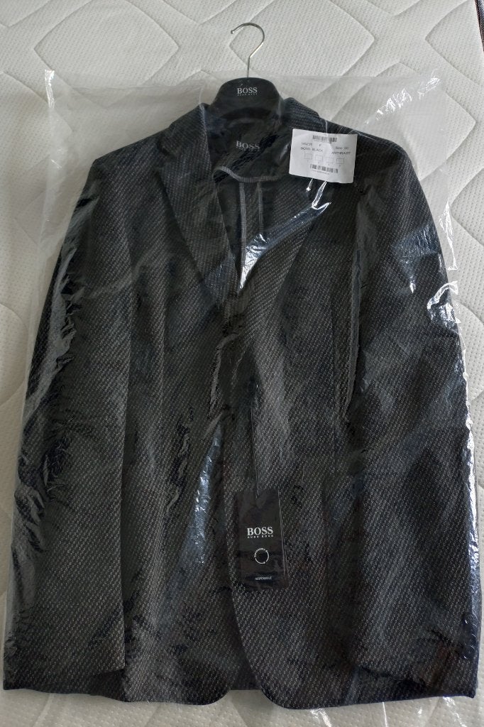 Hugo Boss colbert zwart 50/L slimfit nieuw, Maat 52/54 (L), Zwart, Nieuw, Ophalen of Verzenden