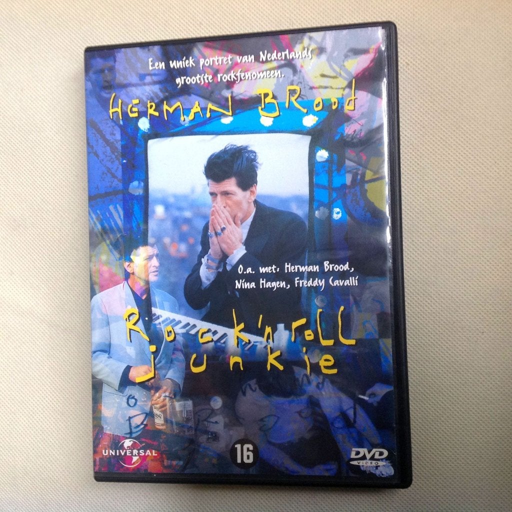 Herman Brood Rock'N Roll Junkie Jan Eilander, Vanaf 16 jaar, Verzenden, Gebruikt, Documentaire
