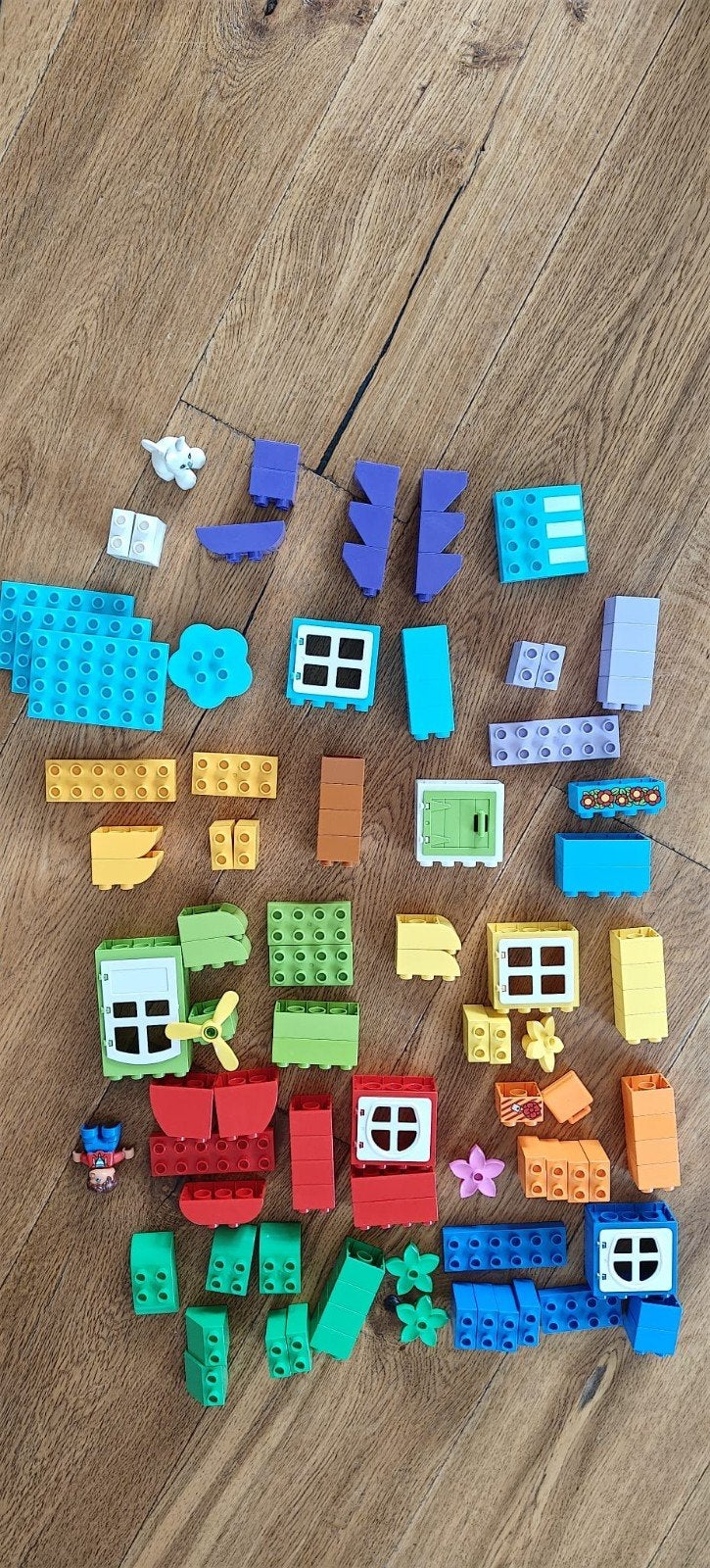 Lego Duplo 10854 creatieve doos, Kinderen en Baby's, Ophalen of Verzenden, Zo goed als nieuw, Duplo