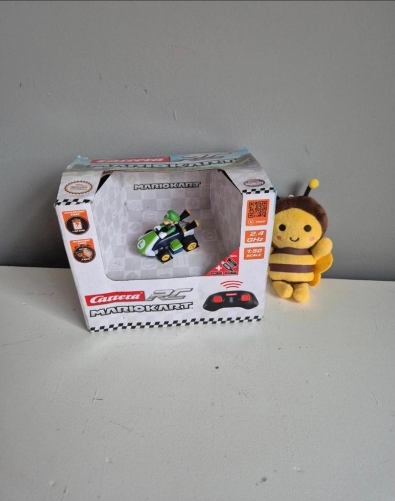 Carrera RC Mario Kart Luigi - Nieuw in doos, Elektro, Nieuw, Ophalen of Verzenden, Auto onroad