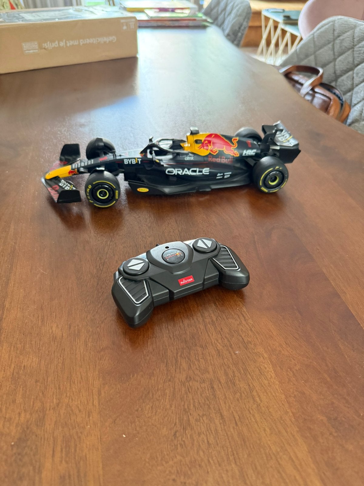 Max Verstappen F1 Red Bull elektrische auto, Ophalen of Verzenden, Zo goed als nieuw, Overige merken