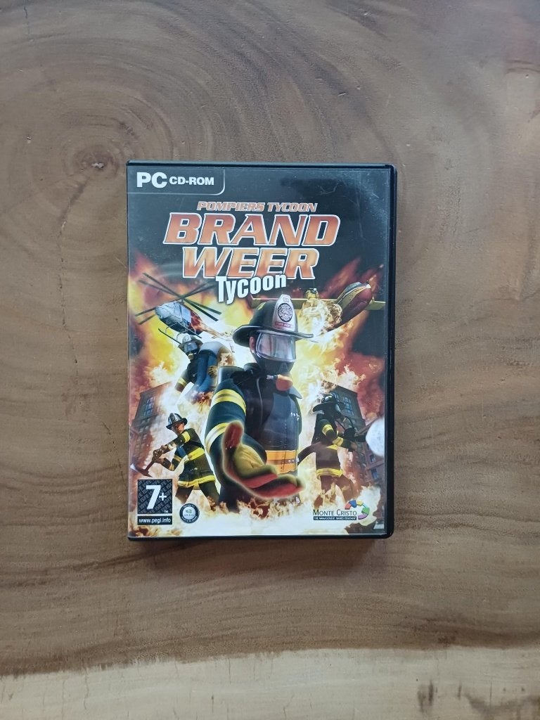 Brandweer Tycoon - PC CD-ROM, Spelcomputers en Games, 1 speler, Ophalen, Zo goed als nieuw, Vanaf 3 jaar
