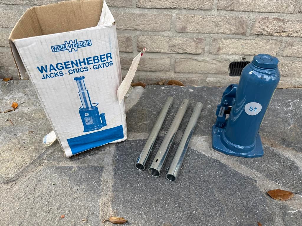 Weber Hydraulische 5 ton krik, Ophalen of Verzenden, Nieuw