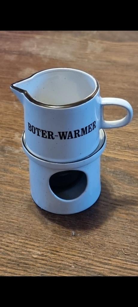 Vintage Boterwarmer van keramiek - Zeer goede staat, Ophalen of Verzenden