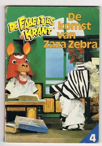 De Fabeltjeskrant - De komst van Zaza Zebra - 1985, Ophalen of Verzenden