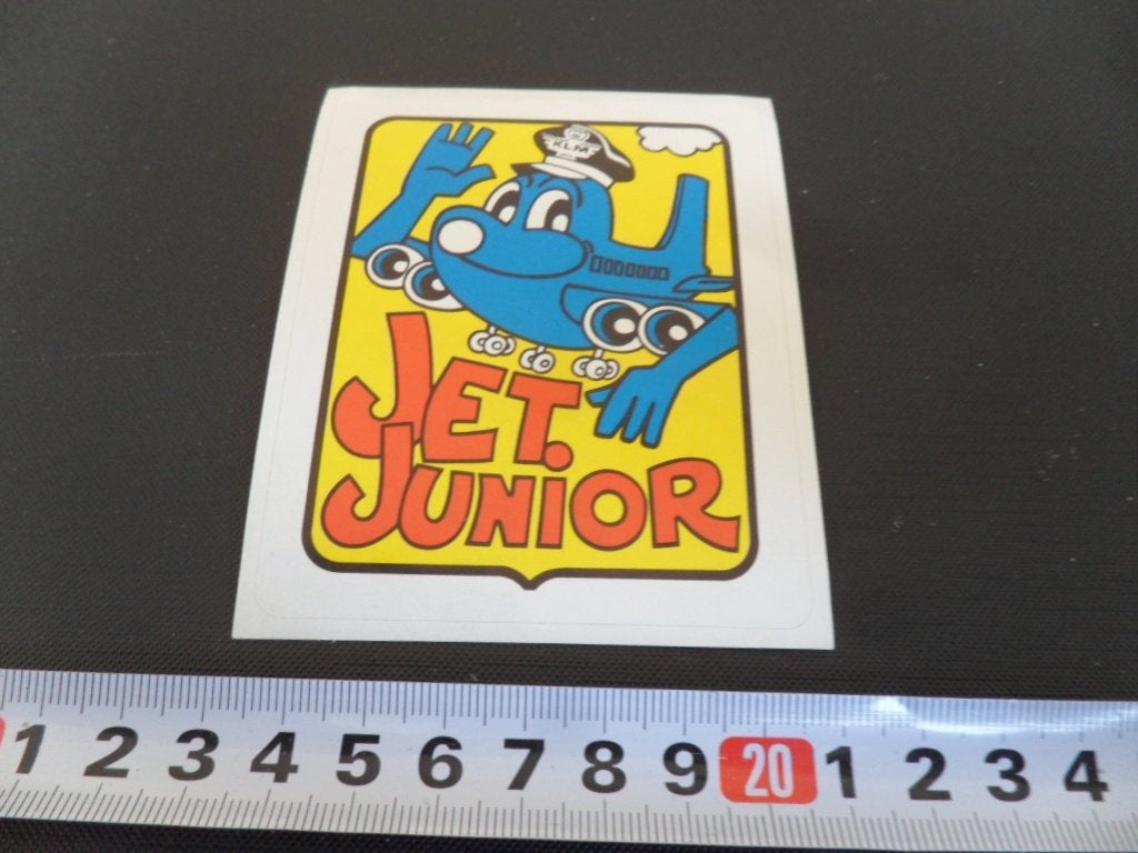 sticker strip piloot vliegtuig KLM jet junior *, Ophalen, Zo goed als nieuw