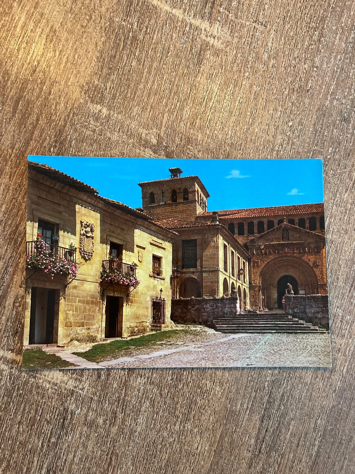 Ansichtkaart Santillana del Mar (Spanje), Ophalen of Verzenden, 1960 tot 1980, Ongelopen, Spanje