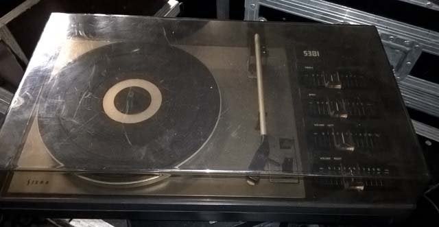 Siera 5381 platenspeler, Audio, Tv en Foto, Platenspelers, Ophalen of Verzenden, Refurbished, Platenspeler, Overige merken