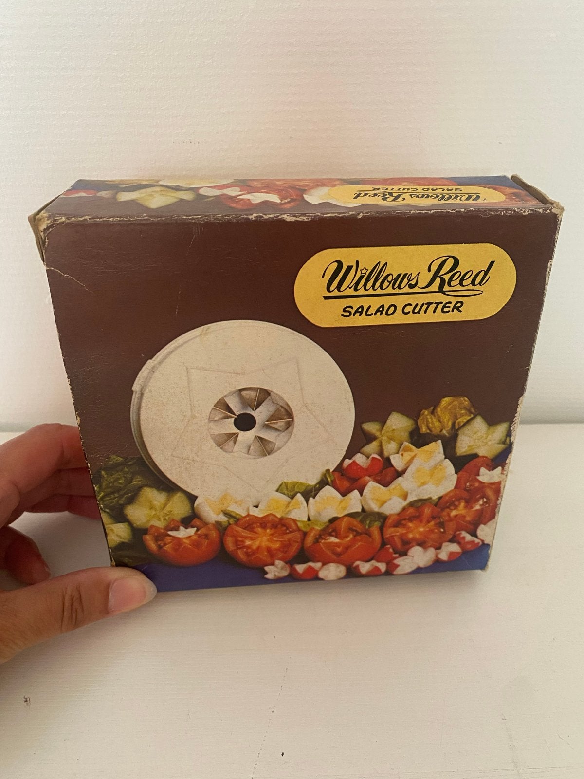 Vintage Willows Reed Salade Cutter - Tomat'o Matic - Vintage, Overige typen, Kunststof, Nieuw, Ophalen of Verzenden