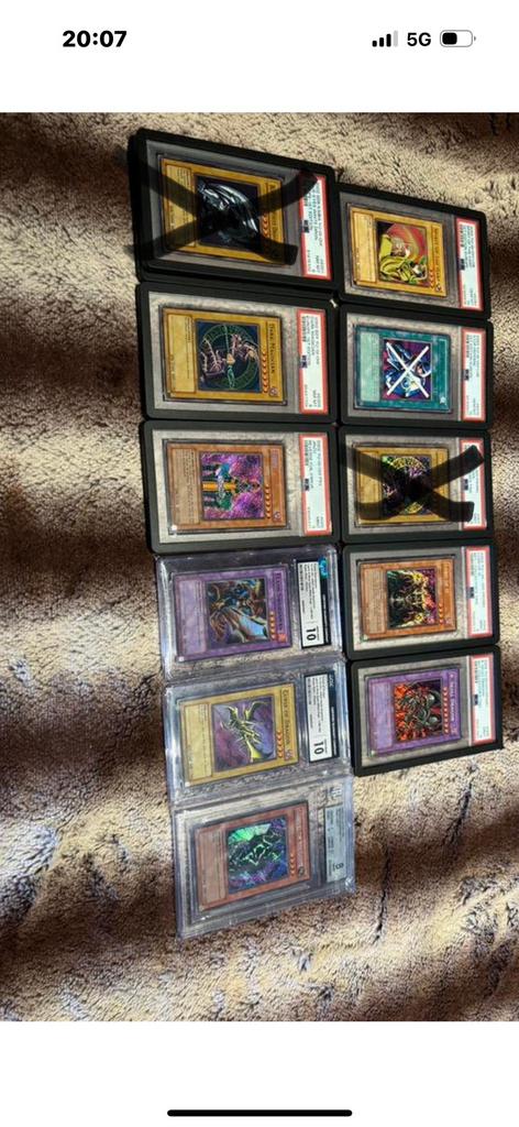 Yugioh PSA CGC BGS Graded Collectie, Hobby en Vrije tijd, Verzamelkaartspellen | Yu-gi-Oh!, Ophalen of Verzenden, Zo goed als nieuw