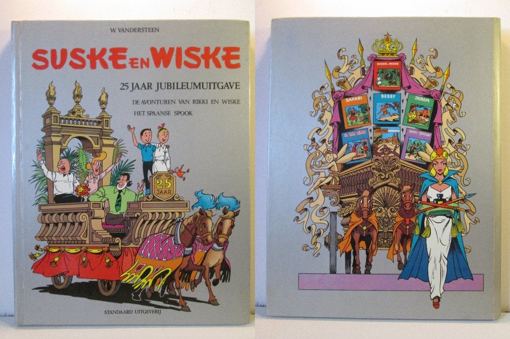 Suske en Wiske - 25 jaar jubileumuitgave (HC), Eén stripboek, Ophalen of Verzenden, Zo goed als nieuw, Willy Vandersteen