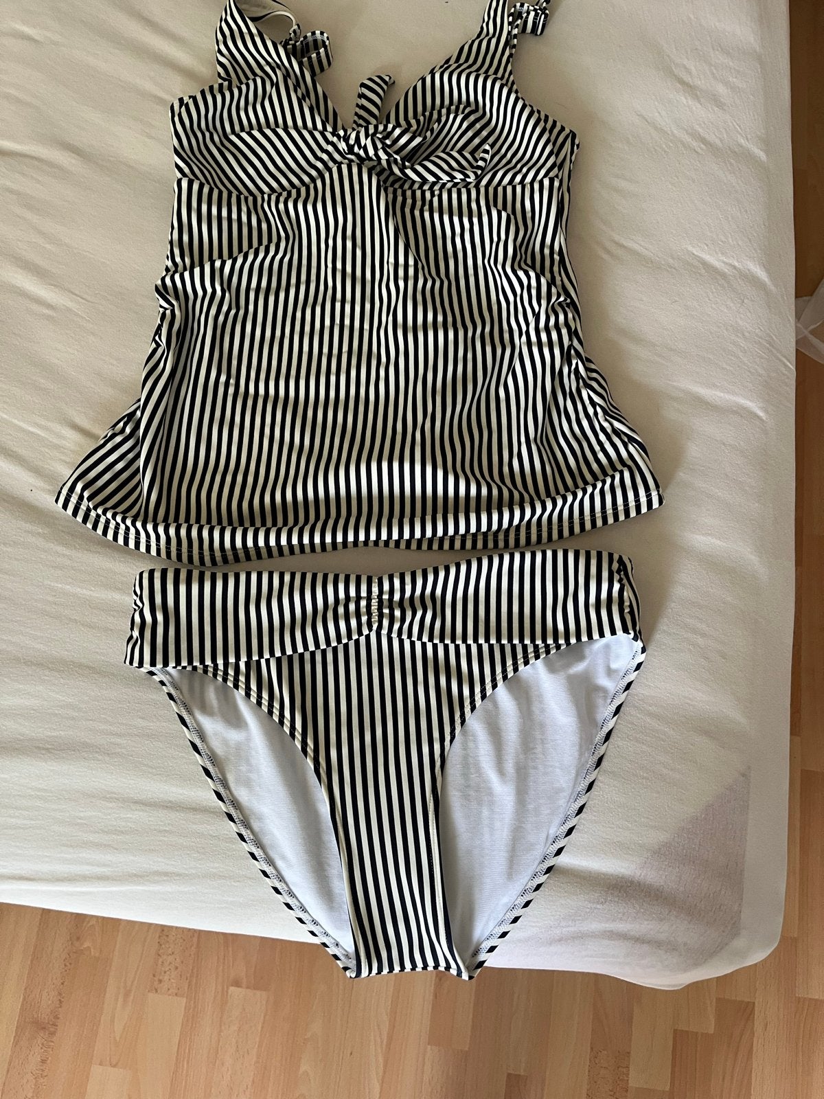 Livera gestreepte tankini set, maat 38, Ophalen of Verzenden, Zo goed als nieuw, Meerkleurig, Overige typen