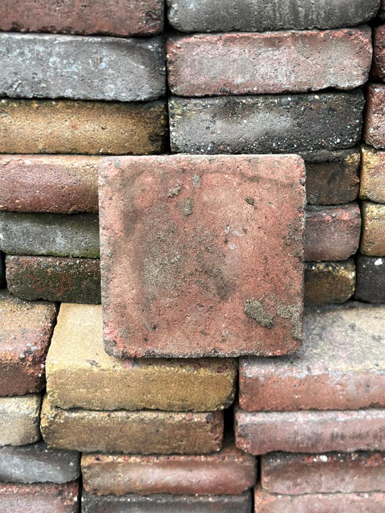 Ik geef sierbestrating 25m2, Tuin en Terras, Tegels en Klinkers, Ophalen, Klinkers, Zo goed als nieuw, 10 m² of meer